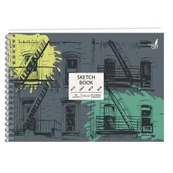 Альбом для рисования Sketchbook. Индустриальный стиль, А5, 120 листов