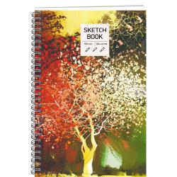 Альбом для рисования Sketchbook. Осень, А5, 100 листов