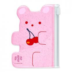 Картодержатель Розовый мишка