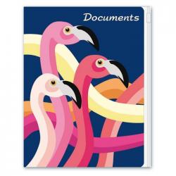 Папка для документов Фламинго, А4