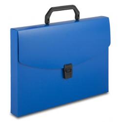 Портфель Бюрократ, цвет синий, A4, 1 отдел, арт. -BPP01BLUE