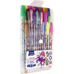 Набор ручек 24 цвета гелевые OCEAN с ароматизированными чернилами (M-5425-24)