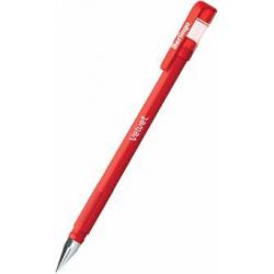 Ручка гелевая Velvet, красная