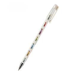 Ручка шариковая HappyWrite. Самолетики, 0,5 мм, синяя