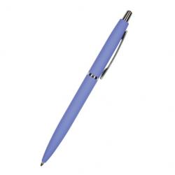 Ручка шариковая автоматическая San Remo, 1.0 мм, синяя (ярко-синий металлический корпус)