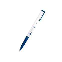 Ручка шариковая автоматическая Bunny. Синяя, 0,7 мм, цвет чернил синий, арт. BSBP003-04-case