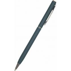 Ручка шариковая автоматическая Palermo, синяя, графитовый корпус