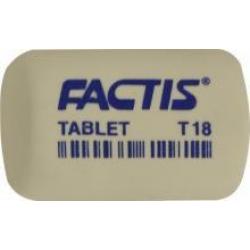 Ластик Factis Tablet T 18, 45х28х13 мм