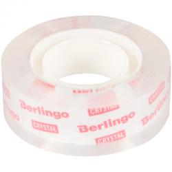 Клейкая лента Berlingo, 19 мм, 33 м, кристально-прозрачная