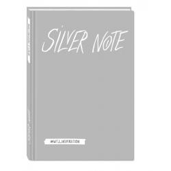 Креативный блокнот с серебряными страницами. Silver Note