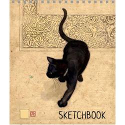 Скетчбук Багарт-Кошка, 60 листов, А5