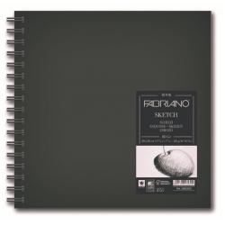 Блокнот для зарисовок Sketchbook, мелкое зерно, 300x300 мм, 80 листов, спираль