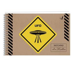 Скетчпад UFO, 160х240 мм, 20 листов