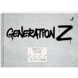 Скетчбук Generation, А5+, 30 листов