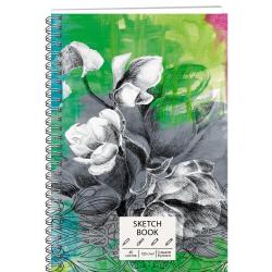 Скетчбук Sketchbook. Flower, А5, 60 листов