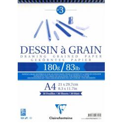 Блокнот Dessin Grain, А4, 30 листов