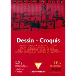 Блокнот Dessin Croquis, А5, 50 листов