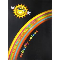 Планшет цветной бумаги, 70 листов,7 цветов, А3 Счастливые цвета (ПЛ-5849)