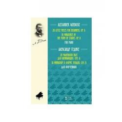 20 маленьких пьес для начинающих. Cоч. 6. 10 миниатюр в форме этюдов. Соч. 8. Для фортепиано