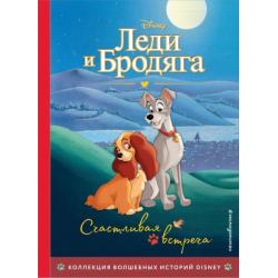 Леди и Бродяга. Счастливая встреча. Книга для чтения с цветными картинками