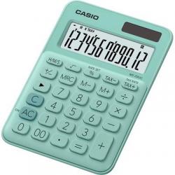 Калькулятор настольный Casio MS-20UC, 12 разрядов, зеленый