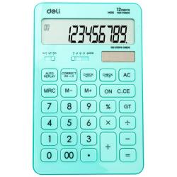 Калькулятор настольный Deli Touch, 12 разрядов, цвет голубой, арт. E1238/EM01531