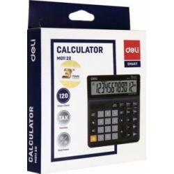 Калькулятор бухгалтерский Deli, 12 разрядов, цвет черный, арт. EM01120