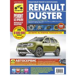 Renault Duster. Выпуск с 2011 г. Пошаговый ремонт в фотографиях