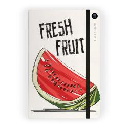 Блокнот на резинке Fresh & Fruity, а5, 100 листов, в клетку