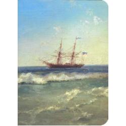 Блокнот 32 листа, 10,5*14 см, нелинованный Ayvazovsky (N1622)