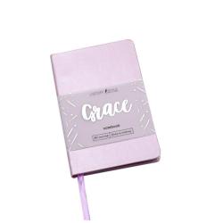 Книга для записей Grace. Лавандовый туман, А6-, 80 листов, клетка в точку