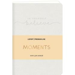 Книга для записей Moments. No3, А6+, 80 листов, линия