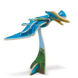 3D пазл деревянный для детей Птерозавр