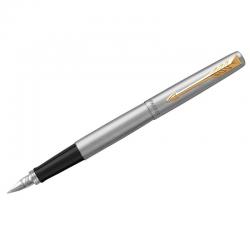 Ручка перьевая Jotter Stainless Steel GT, 1,0 мм