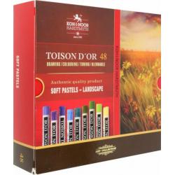 Пастель сухая художественная Toison d`Or Soft Portrait 8516, 48 цветов