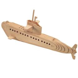 Сборная деревянная модель Подводная лодка