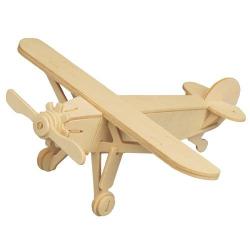 Модель деревянная сборная Самолет Льюис