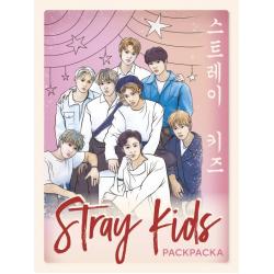 Stray kids. Раскраска с участниками