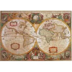 Пазл Карта мира, 1000 элементов, арт. 31229