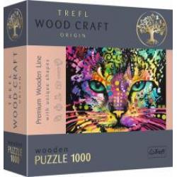 Wooden Puzzle-1000 20148 Красочный кот