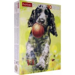 Hatber Puzzle-30 MAXI Веселый щенок,30ПЗ4_27674