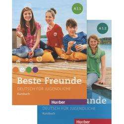 Beste Freunde A1 Deutsch für Jugendliche.Deutsch als Fremdsprache. Paket Kursbuch A1/1 und A1/2 (количество томов 2) / Bovermann Monika