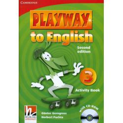 Playway to English 3 Activity Book (+ CD-ROM)