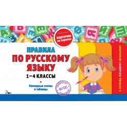 Правила по русскому языку 1-4 классы