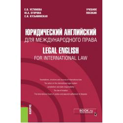 Юридический английский для международного права
