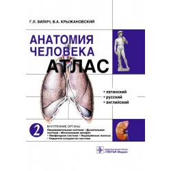 Анатомия человека. Атлас в 3-х томах. Том 2. Внутренние органы